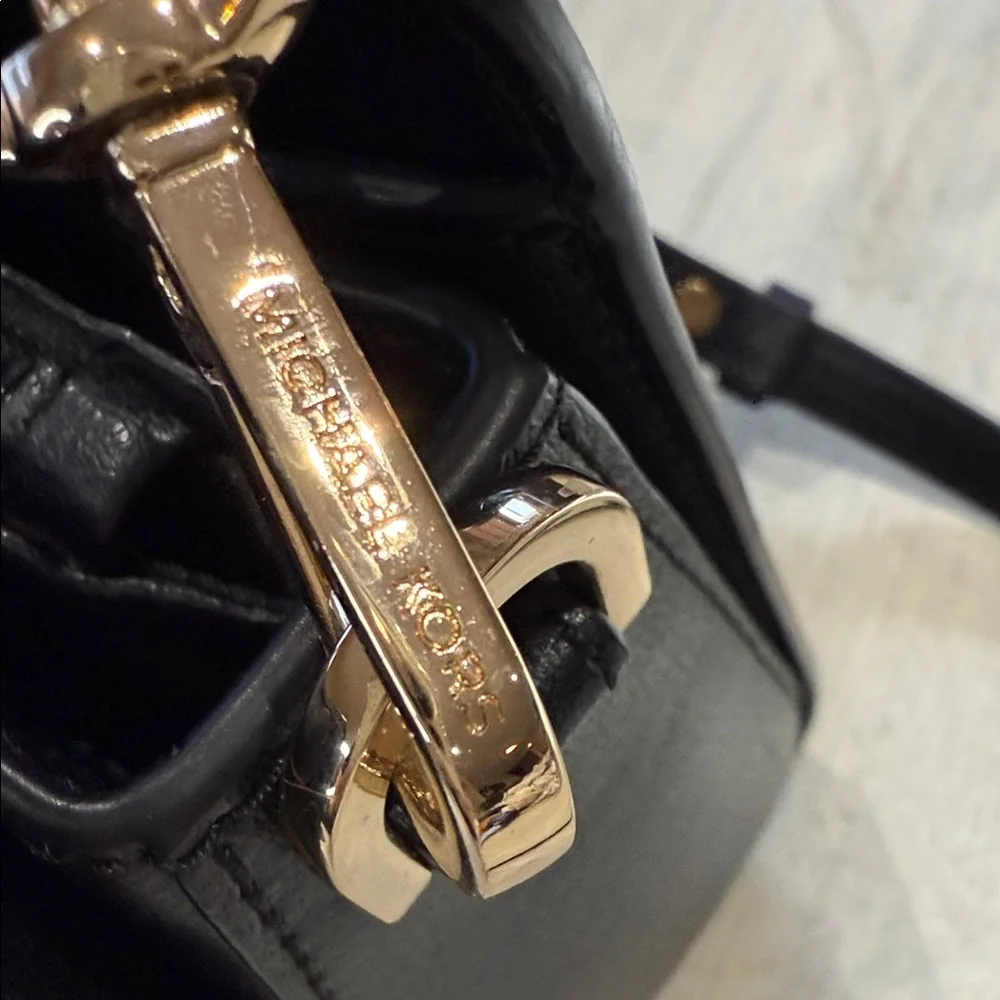 Michael Kors  Black Leather Crossbody - NWOT